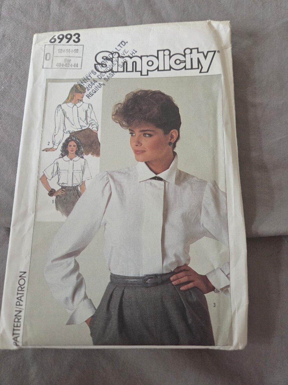 Simplicity 6993 Sewing Pattern